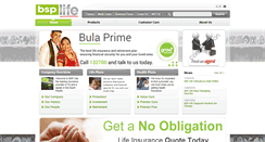 Desktop Screenshot of bsplife.com.fj
